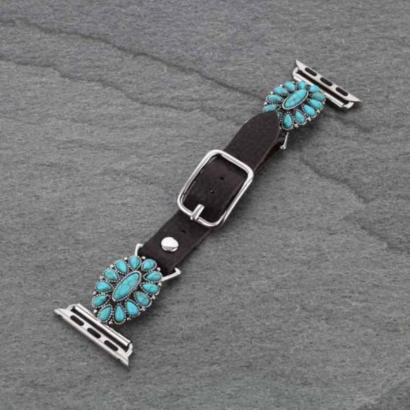 Western Apple Watch Leather Bands - Picture 1 of 1